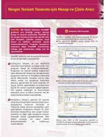 FineFIRE Yangın Tesisatı Hesap Ve Çizim Yazılımı