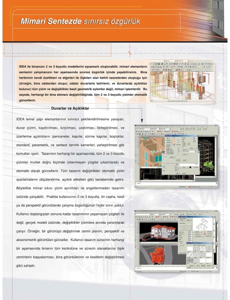 IDEA Mimari Tasarım ve Çizim Yazılımı