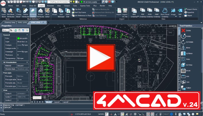 4MCAD V24 sürümü Yayınlandı